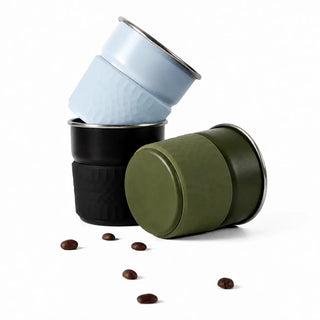 Yozcoffee 300ml シリコンスリーブ付き真空断熱タンブラーの別画像