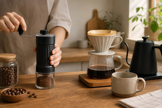 手挽きコーヒーミル：40段階の挽き目調整が重要な理由