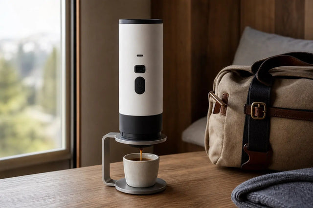 ポータブルエスプレッソメーカーガイド：外出先でカプセルか挽いたコーヒーか