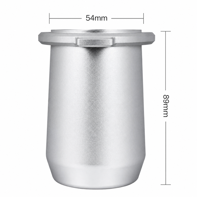 Breville Espresso Dosing Cup 54mm Aluminum Alloy Black/Silver: yozcoffee 54mm espresso dosing cup breville 8 series alumi (5)