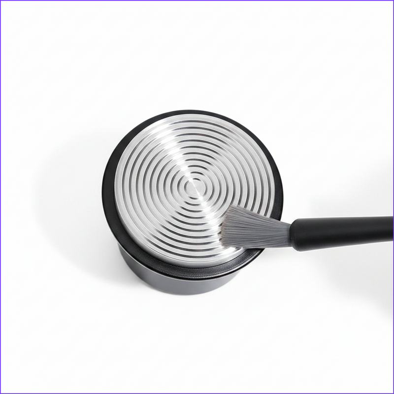 Espresso Tamper 58mm Aluminum Alloy Impact Design: aluminum alloy design top