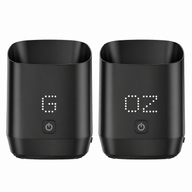 Rechargeable Coffee Bean Weighing Cup, 0.01g Precision: yozcoffee coffee bean weighing cup electronic rechargeable 02