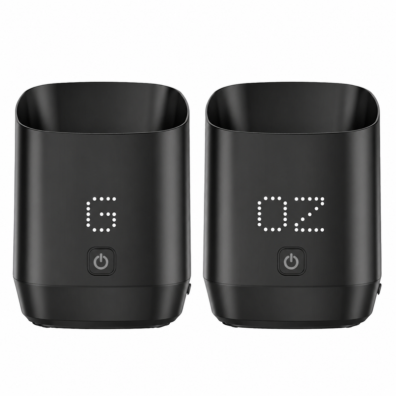 Rechargeable Coffee Bean Weighing Cup, 0.01g Precision: yozcoffee coffee bean weighing cup electronic rechargeable 02