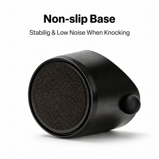 Alternate view of Coffee Knock Box 0.45L ABS Rubber Metal Espresso Bar: metal espresso non slip base