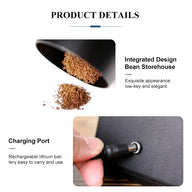 Electric Burr Coffee Grinder  40 Settings Steel Burr & Wood Lidのサムネイル 7