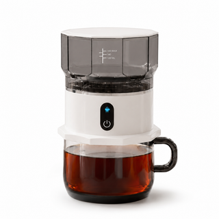 Portable Automatic Coffee Maker 160ml Mini Drip Brewer: hero product shot