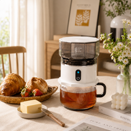 Portable Automatic Coffee Maker 160ml Mini Drip Brewer: home in a lifestyle coffee setup setup