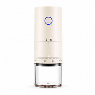 Electric Coffee Grinder 38-Step USB-C Rechargeable Ceramic: milk tea hero product shot